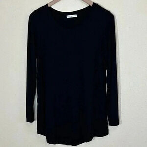 2/$30 Coco & Main Size Large Long Sleeve Lagenlook Top Shirt